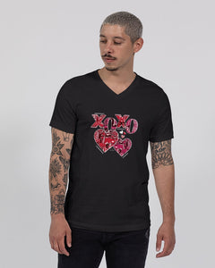 XOXO V2024 Unisex Jersey V-Neck Tee | Bella + Canvas