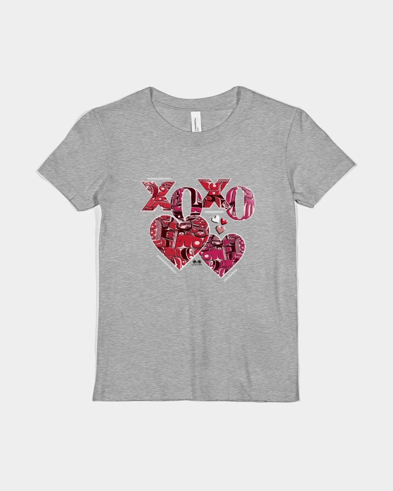 XOXO V2024 Youth Short Sleeve Crewneck Jersey Tee | B&C